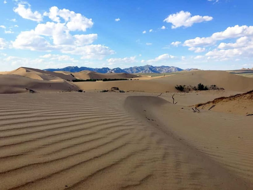 4 Days Central Mongolia-Amazing experiece - Day two: Elsen Tasarkhai and a real camel ride