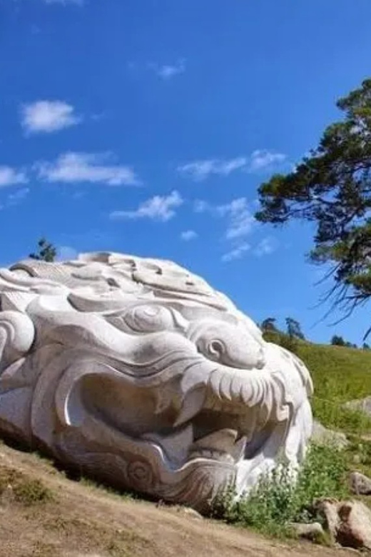 AGLAG BUTEEL MONASTERY: One Day Private Tour - Walking among carvings, statues, and murals