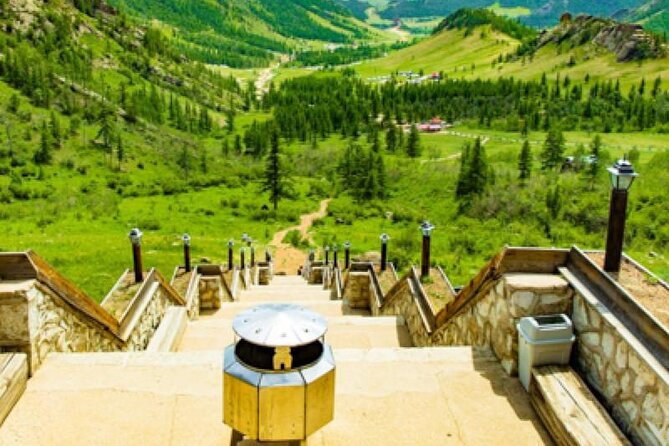 From Ulaanbaatar: Chinggis Khaan Statue and Turtle Rock Day Tour - Aryabal Meditation Temple and the uphill walk