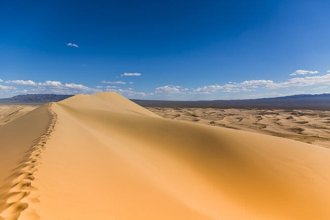 Gobi tour Mongolia 7 Days - Day 5: Camel riding beside the Khongor Sand Dunes
