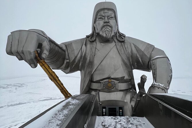 Private Jeep Tour to Chinggis Khaan Statue & Terelj N.P - From Ulaanbaatar traffic to the Chinggis Khaan Statue
